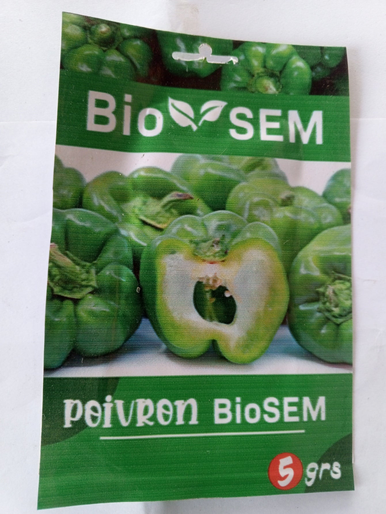 poivron bio SEM