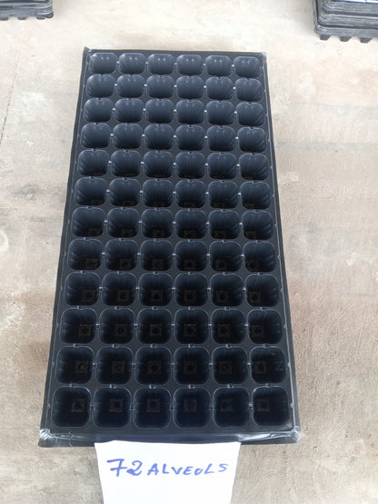 plateaux de germination 72 alvéoles